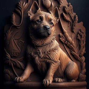 3D model dog (STL)